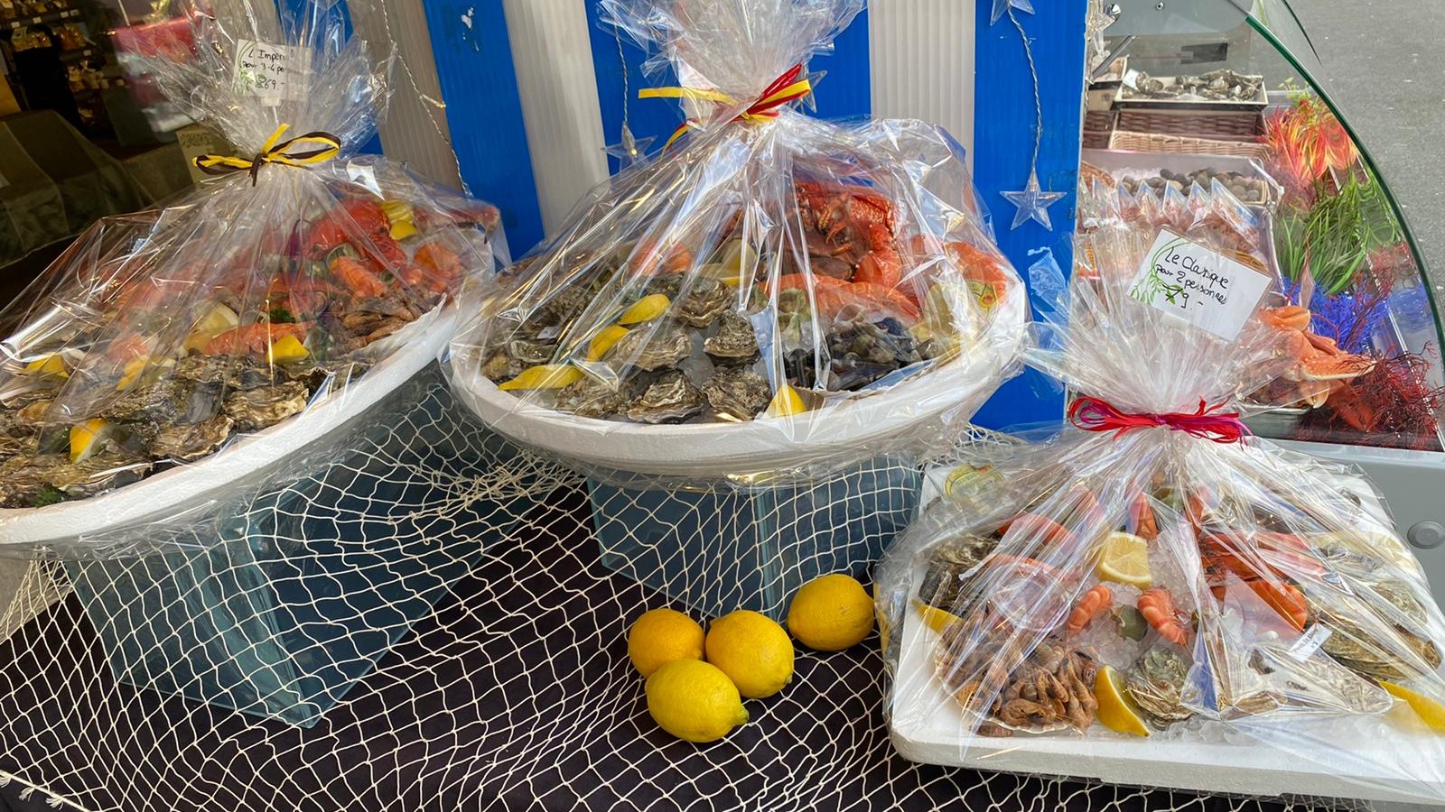 Epicerie du Pont de Chailly Fruits de mer Poissonnerie